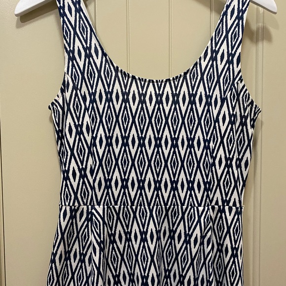 H&M Divided Blue White Dress - Picture 6 of 8